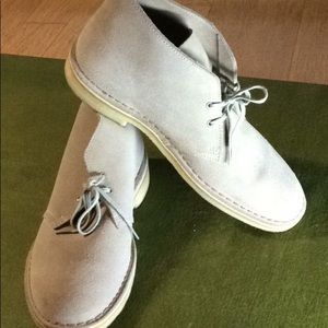 Suede Clark’s Boots Size 10 Dessert Boots Like New